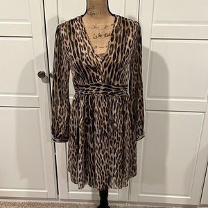 Michael Kors Animal Print Metallic Dress 🤩